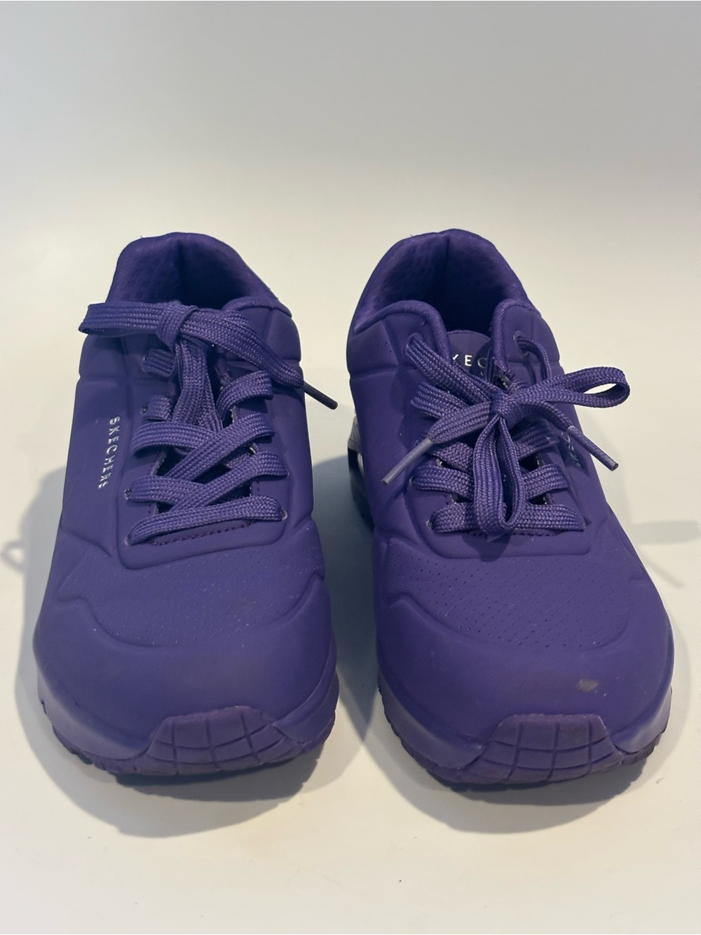 Skechers Kids Purple Lace-Up Sneakers
